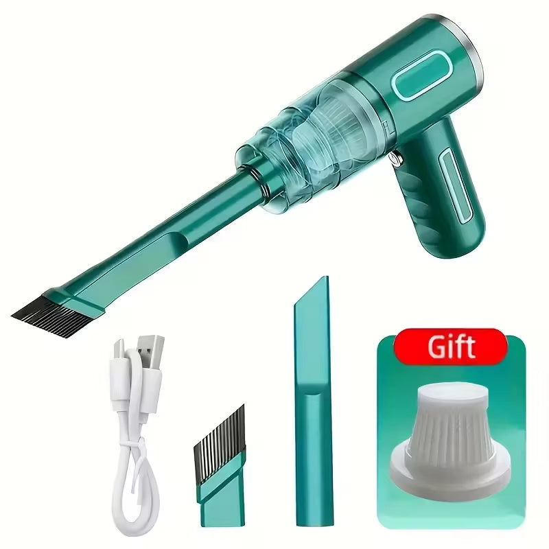 Car Vacum Cleaner Portable Mini Dust Cllector Dry and Wet Home Car Dual-Use Wreless Handheld Cleaning Appliances USB Charging